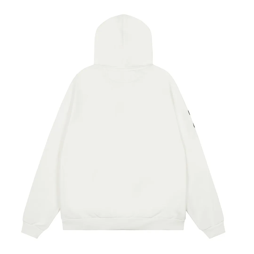 P300 Top Quality" Style Number: 8103# [Ralph Lauren 20th Anniversary Badge Embroidered Deconstructed Autumn and Winter Hooded Sweatshirt] ✅Ralph Lauren Anniversary Autumn and Winter Plush Hooded Sweatshirt for Men and Women ✅380g 100% pure cotton heavy-grabbed cloud velvet ✅Three-layer hidden partial placket Reactive dyeing D65 raw cotton double herringbone belt Wide and narrow partitions ✅Single color single version High-precision embroidery Same as original order ✅Simple upper body, easy to match, ootd must-have, versatile, recommended for couples to wear when traveling ~ Size: S-XL Color: White Navy
